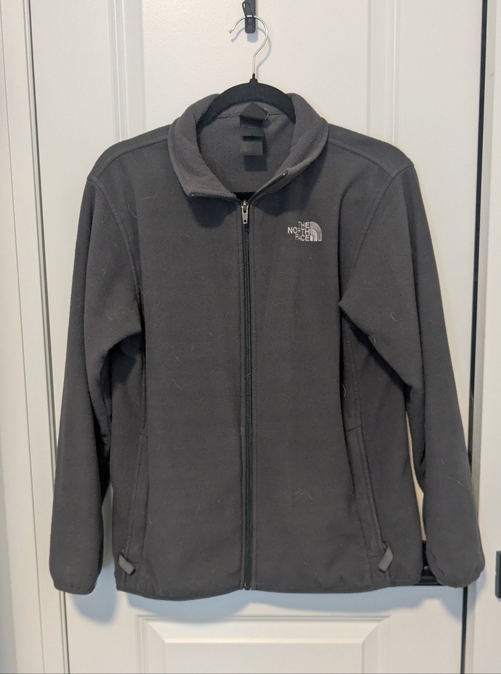 The North Face Full-Zip Black Fleece Jacket